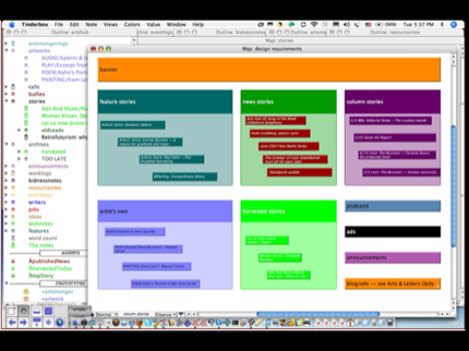 Tinderbox screenshot