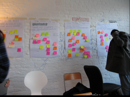 Named clusters — the emergent agenda