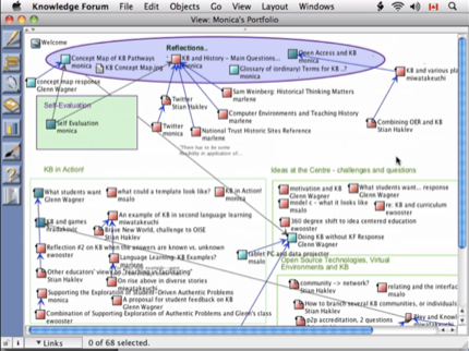 Personal portfolio view