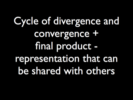 Divergence and convergence in a course