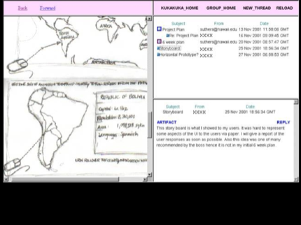 Artefact-centered discourse